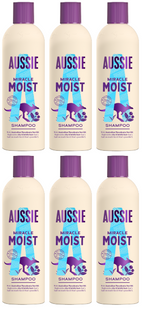 6 x Aussie Shampoo Miracle Moist - 300ML
