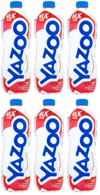6 x Yazoo Strawberry Milk Drink 1Lt
