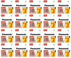 20 x Panasonic Batteries Aaa 6+2 Free 8 Pack