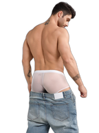 2 Pack Men's Ultra-Thin Breathable Antibacterial Crotch Briefs