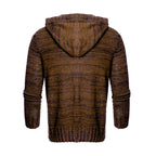 Turtleneck hooded sweater