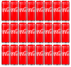 24 x Coca Cola Cans (Coke) 330Ml