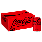 24 x Coke Zero Cans 330Ml