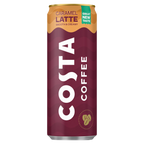 12 X Costa Coffee Caramel Latte Can 250ML