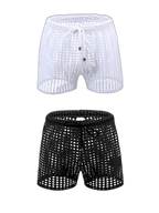 2 Pack Men's Breathable Mesh Odor-Control Seamless Comfort Midway Briefs