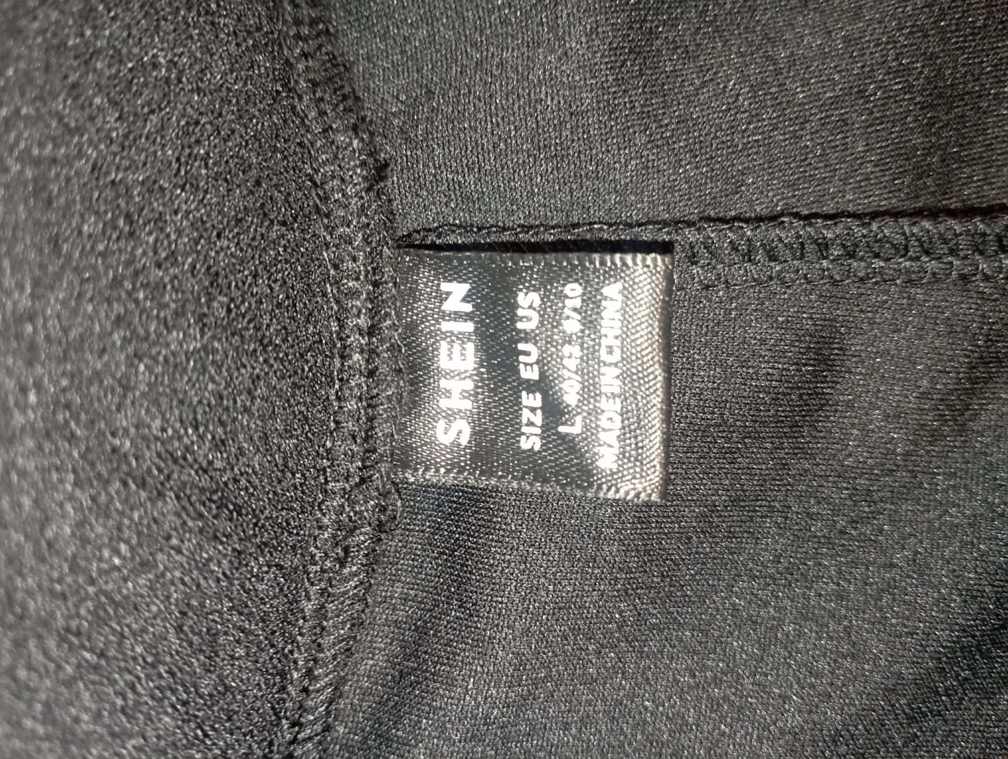 WOMEN'S SHEIN 66 FREEDOM Black top and trousers (Large)