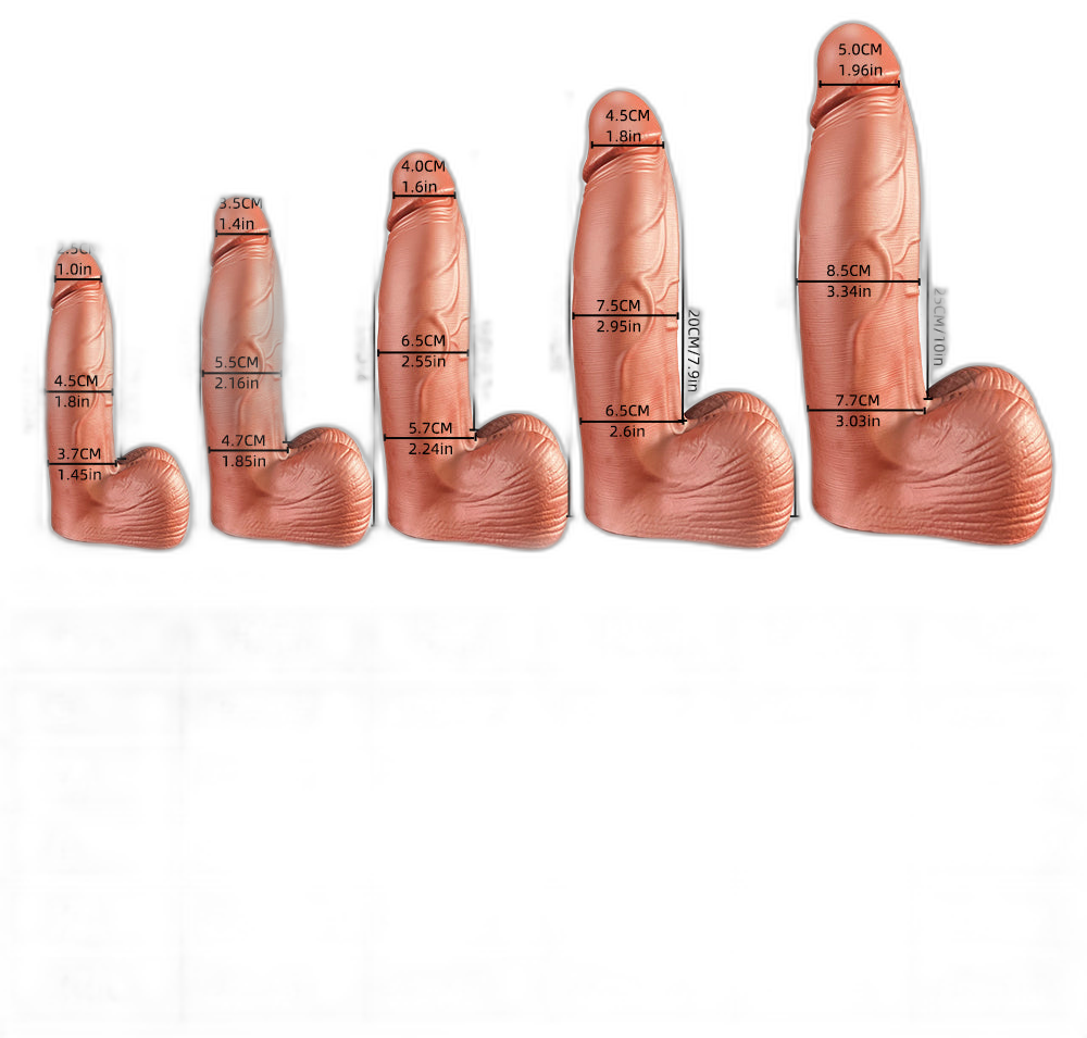 Connor - Realistic Dildo - Thick Silicone Dildo