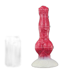 Luna - 8 Inch Squirting Dildo - Kanis Dildo - Knot Dildo