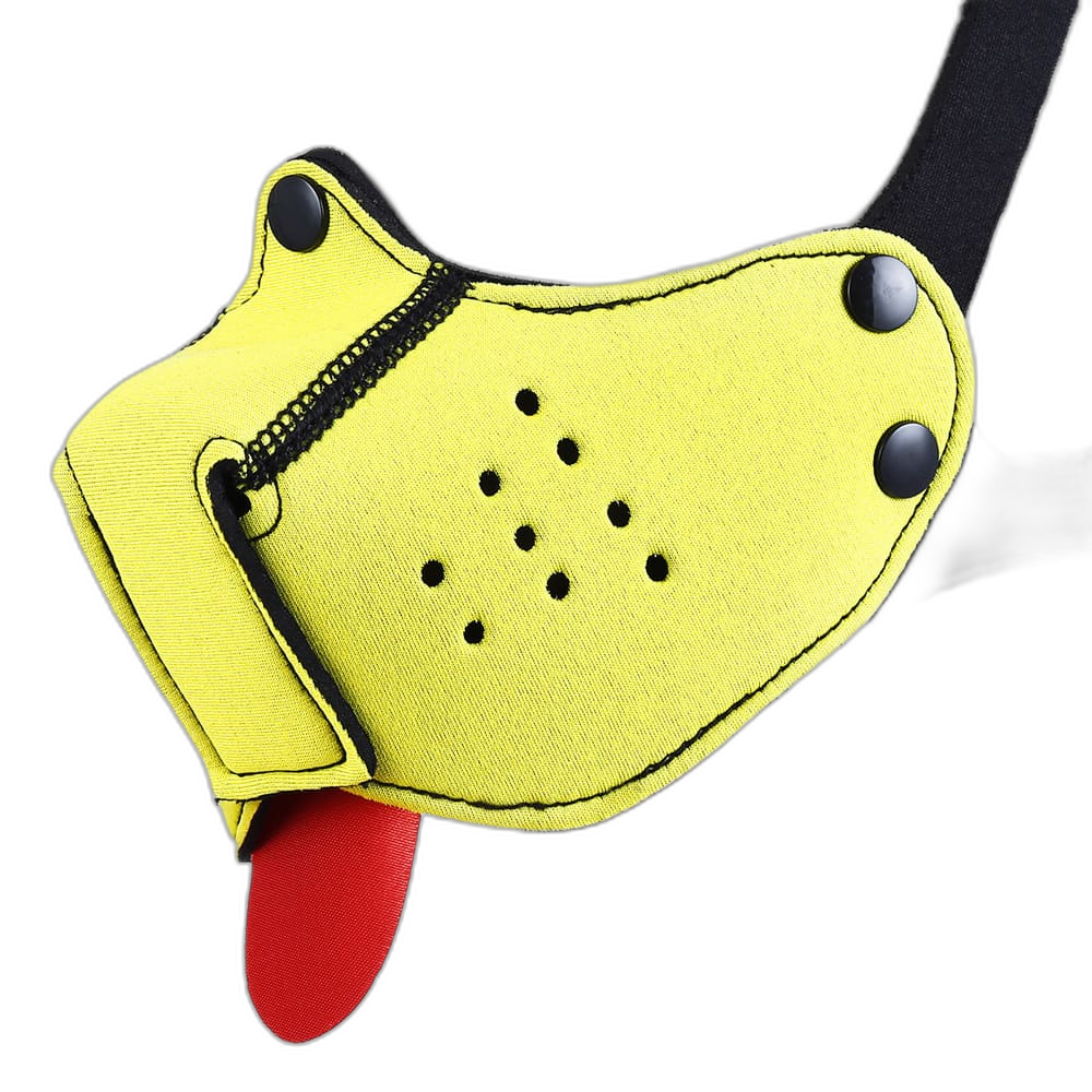 PupMaster - Adjustable Dog Play Hood for Roleplay & BDSM Fun
