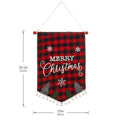 Christmas Fashion Minimalist Ornament Wall Flag