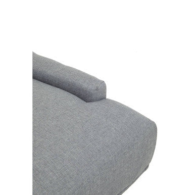 Anita Grey Fabric Office Chair 90-99cm with Chrome Swivel Base