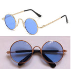 Retro Hip Hop Sunglasses Small Frame Round