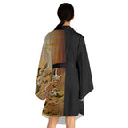 Half Black Half Gāolàng - Womens Kimono Robe