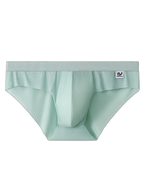 3 Pack Men's Ultra-Thin Breathable Ribbed Ice Silk Briefs