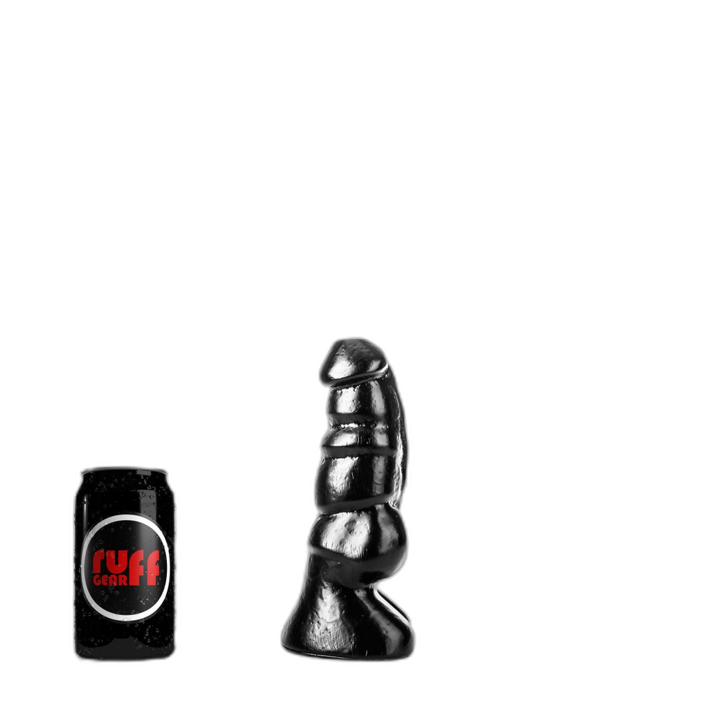 ruff GEAR Nero Dildo 7.7 Inch Black