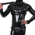 Furrjoi Harness, Cuff, Collar, Lead Underwear Bundle Black