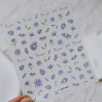 Hello Claws | Purple Daisy Nail Deco Sticker