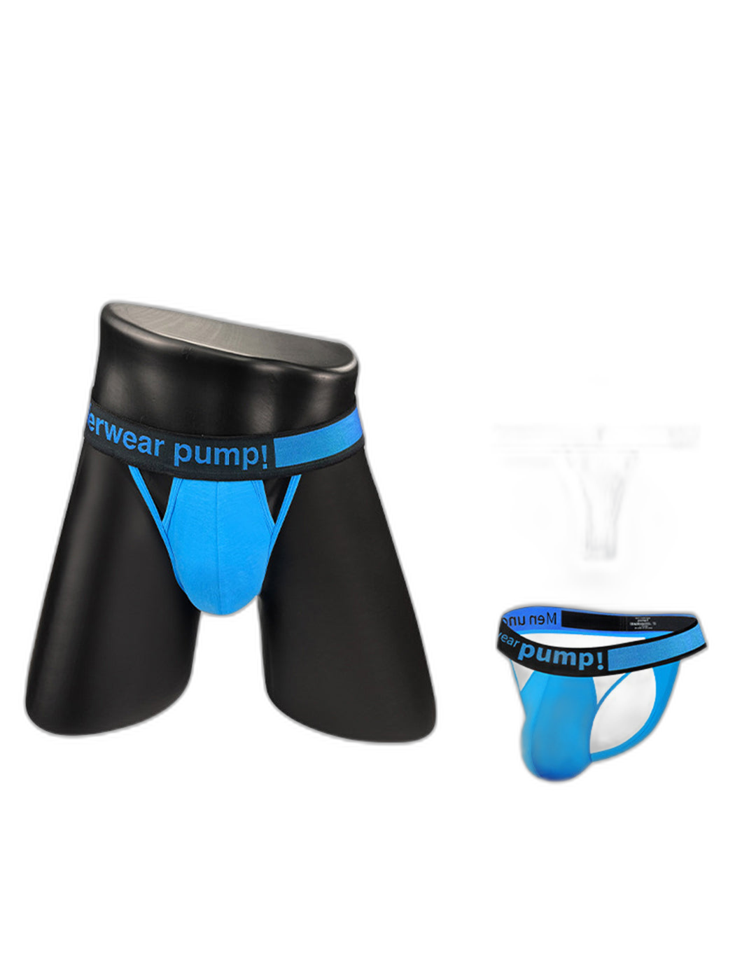 Men's Sexy Butt-Lifting Sporty U-Pouch Large Thong & Strings