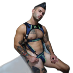 Breedwell Cockpit Tank Harness Neon Green