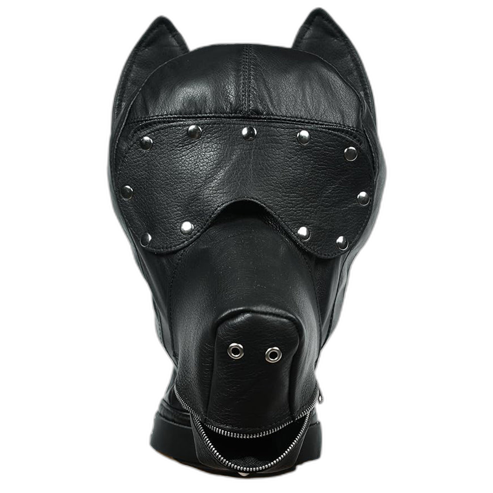 ruff GEAR FIDO Leather Dog Hood