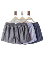 3 Pack Men's Cotton Loose Boxers