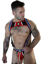 Breedwell Retro Remix Harness Red