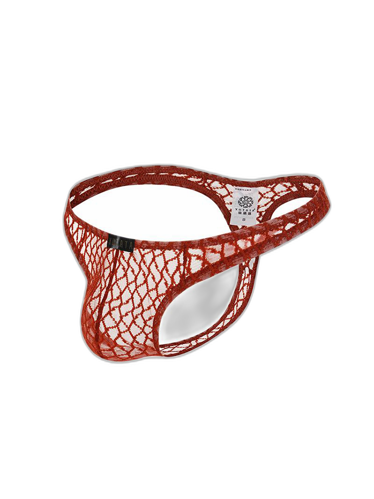Men's Breathable Mesh Thongs