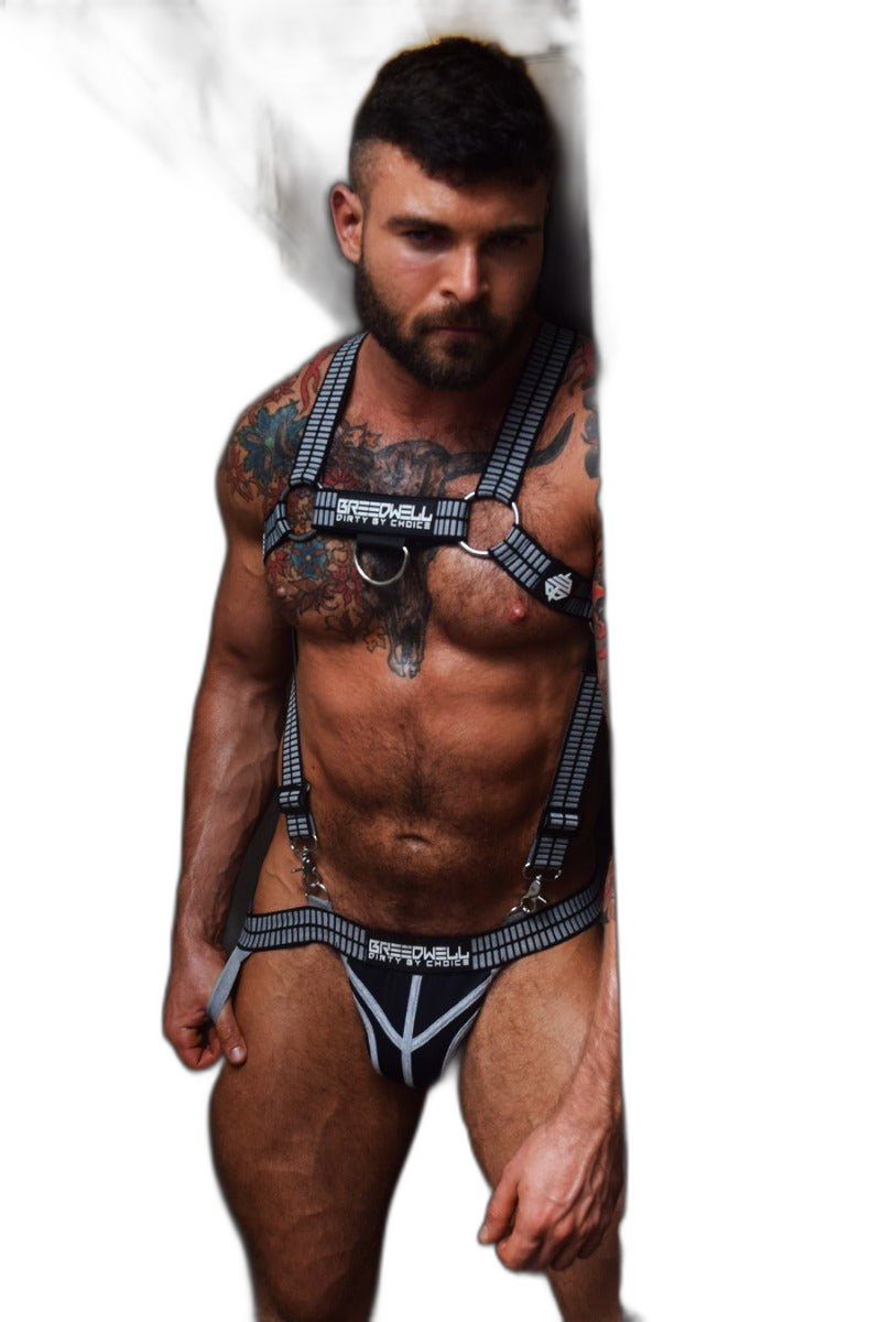 Breedwell Hybred Body Harness Heather Grey
