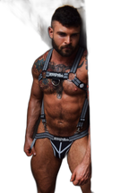 Breedwell Hybred Body Harness Heather Grey