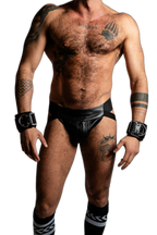 ruff GEAR Hardcore Grip Padded Restraints Black