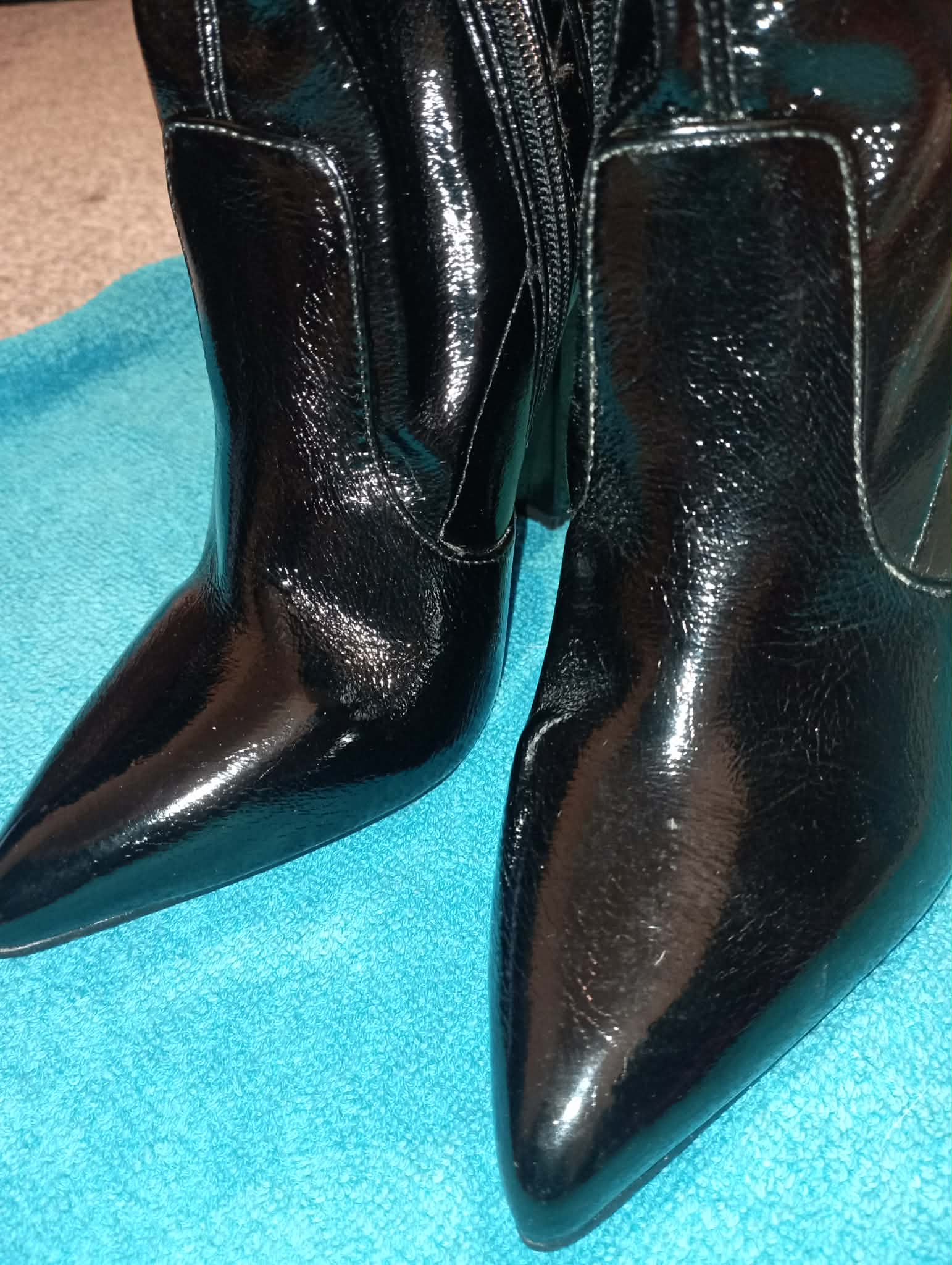 WOMEN'S ANKLE BOOTS BLACK size 3UK/36EU/5US