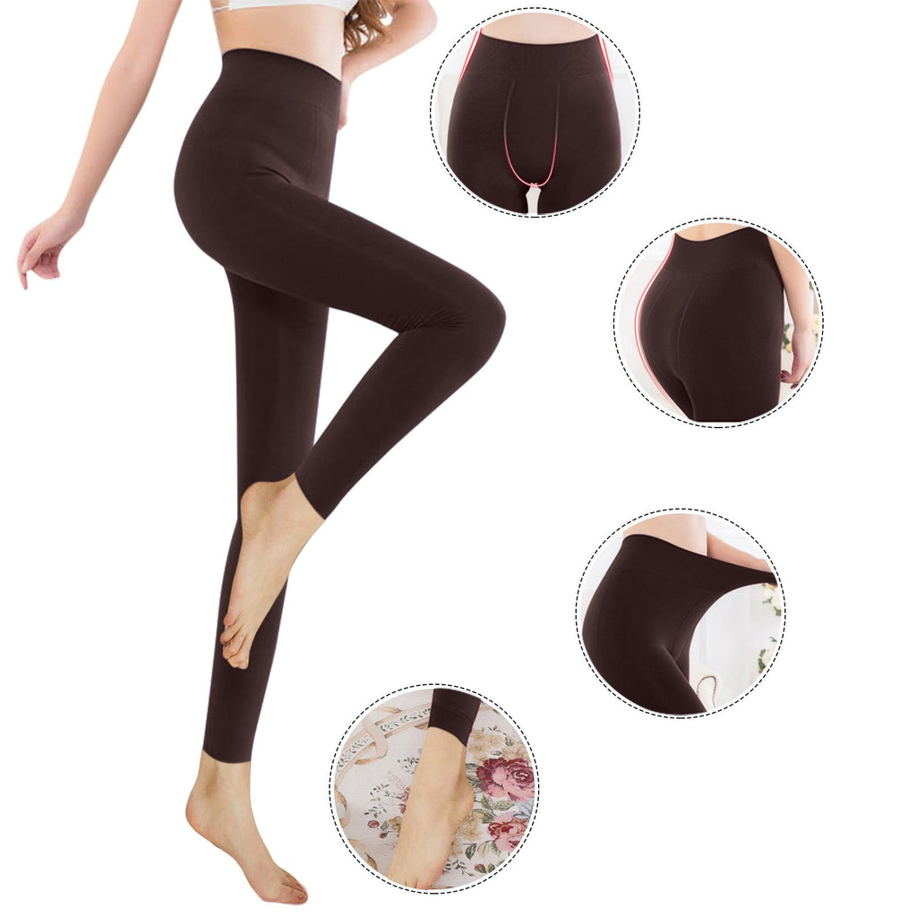 Ladies Slim Warm Footstep Pantyhose Bottoming Pants