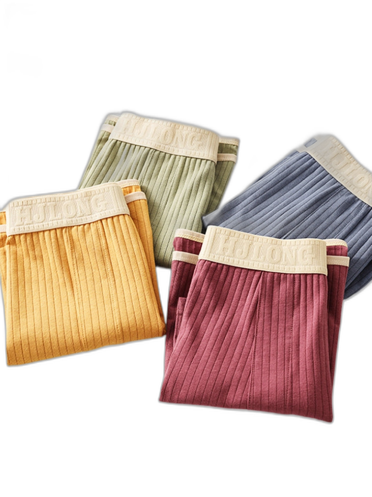3 Pack Men's Ultra-Soft Cotton Solid Color Odor-Control Boxer Briefs