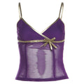 Solid-color Slim-fit Street-style Sleeveless Backless Tank Top For Women