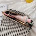 Clothes pearl handbag