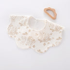 Pure Cotton Waterproof Baby Bib | Anti-Rash Drool Bib Newborn