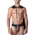 Cell Block 13 Kennel Club Lightning Hoodie Harness | Orange