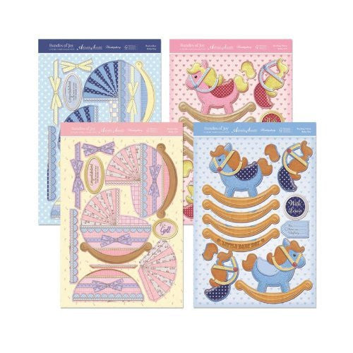 hunkydory bundles of joy rock-a-bye baby gift kit premium card kit