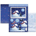 hunkydory  magical christmas polar pals topper set