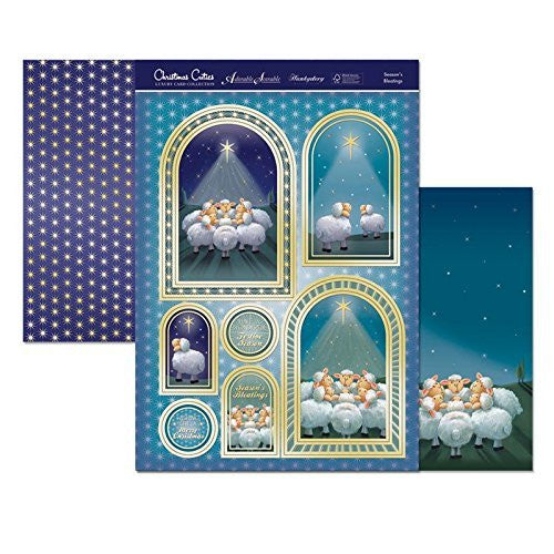 christmas cuties seasons bleatings  topper set