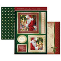 hunkydory classic christmas father christmas  topper set