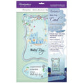 hunkydory handmade by you card kit birth of your son baby boy
