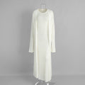Cardigan Knitted Cardigan Sleeveless Dress Two-piece Set