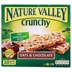 5 x Nature Valley Crunchy Oats & Dark Chocolate 5 X 42G (210G)