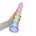 Migo - 10 Inch Knot Dildo - Fantasy Dildo - Alien Dildo with 6 Knots