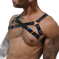 Breedwell Illuminator Bulldog Harness Black Holo