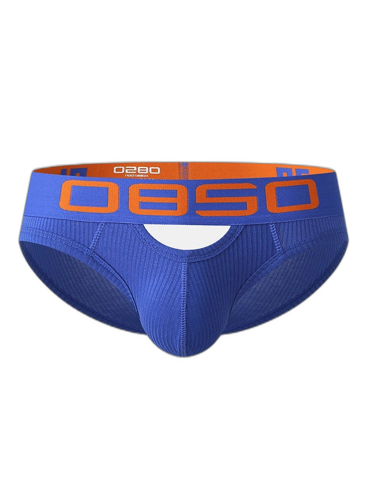 2 Pack Men's Hips Lifting Cotton Low-rise Briefs
