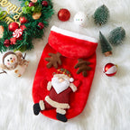 Pet Christmas Costumes Flannel Material Suitable For Small Cats And Dogs