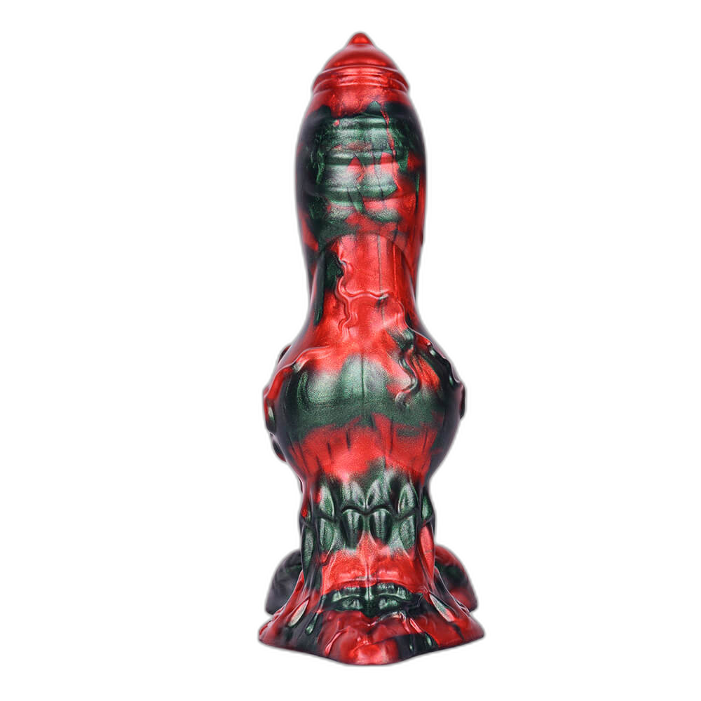 Krampus - 8.5 Inch Knotted Dog Dildo - Fantasy Silicone Dildo