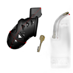 Rattlesnake - Chastity Cage with Butt Plug